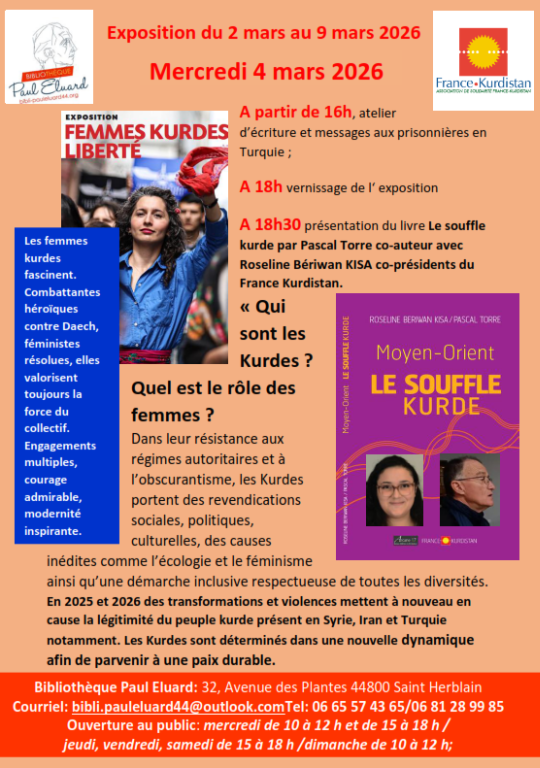 Couverture de Exposition : Femmes Kurdes Libert&eacute;