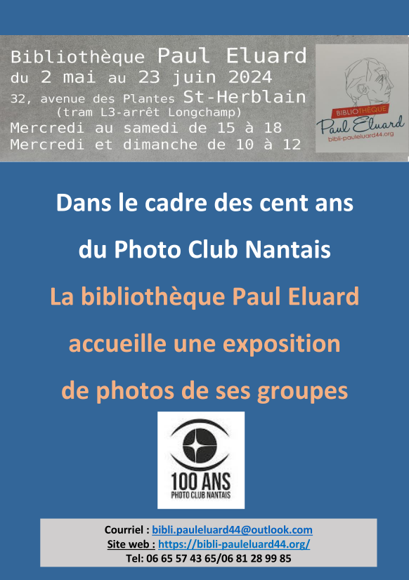 Couverture de Cent ans du Photo Club Nantais